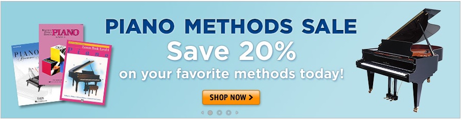 Piano Method Sale