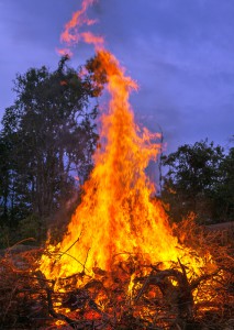 Flackerndes Feuer Volkslied