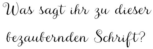 Schrift Winteralbum